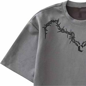 T-shirt pour homme, coupe ample, style uni, décontracté, à bas prix, téléchargé par Dress Sports - Product Image 5