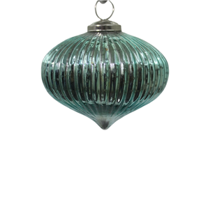 Artisanat Décoratif Verre/Fer Boule Suspendue De Noël Ornements Couleur Orange pour Une Utilisation Suspendue Personnalisé en Vrac - Product Image 5