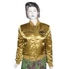 Veste universitaire de haute qualité pour l'hiver, veste de baseball universitaire en satin avec logo personnalisé et broderie, veste de bombardier OEM pour hommes - Product Image 2