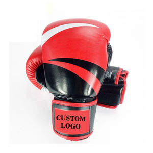 Guantes de boxeo de cuero genuino de la mejor calidad Diseño personalizado al por mayor Su logotipo Guantes DE BOXEO - Product Image 3