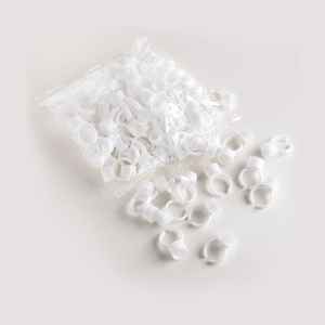 Precio al por mayor Soporte de anillo de micropigmento profesional Maquillaje desechable y permanente 100 piezas para herramientas de maquillaje - Product Image 1