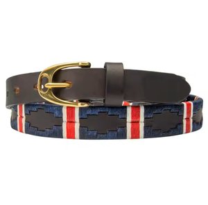 เข็มขัดหนังโปโลสำหรับขี่ม้าปรับแต่งได้เข็มขัดหนังปักลายหนังแบบหัวเข็มขัดด้านบนอุปกรณ์สำหรับการขี่ม้า - Product Image 3