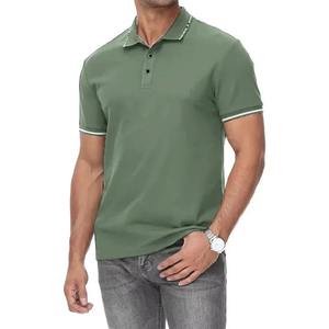 Nouveau Polo à Manches Courtes pour Homme, T-Shirt Oversize Contrasté pour Homme, T-Shirt Respirant, Léger, Streetwear, Hauts de Sport - Product Image 4