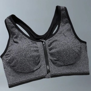 Soutien-gorge de sport sans couture léger à soutien élevé pour femmes vêtements de fitness à séchage rapide impression de logo personnalisé respirant grande taille - Product Image 1