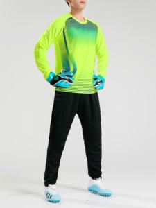 Camisetas de fútbol de sublimación personalizadas de la mejor calidad-Camisetas de fútbol de poliéster 100% Premium Características de secado rápido antibacteriano con cuello en V - Product Image 2