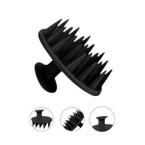 Ata Home SMT-SYH Soft <b>Silicone</b> Tip <b>Scalp</b> <b>Massage</b> Comb Brush with Suction Cup Nondisposable Waterproof Hair Washing Shaving Tool - Product Image 6