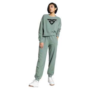 Sudaderas con capucha de algodón con estampado de pantalla personalizado para hombre, conjuntos de 2 piezas, chándal para correr, ropa de calle y pantalones, chándal para mujer - Product Image 1