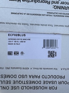 เครื่องชงกาแฟเอสเพรสโซ่ SMEGG รุ่น ECF02PBUS สีน้ำเงิน สไตล์เรโทรยุค 50 ของแท้ใหม่เอี่ยม พร้อมการรับประกัน - Product Image 2