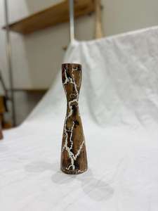 Support de bougie en bois fait main, design minimaliste, luxe élégant, pour la décoration de la maison, pièce décorative élégante pour toute pièce, en solde - Product Image 2