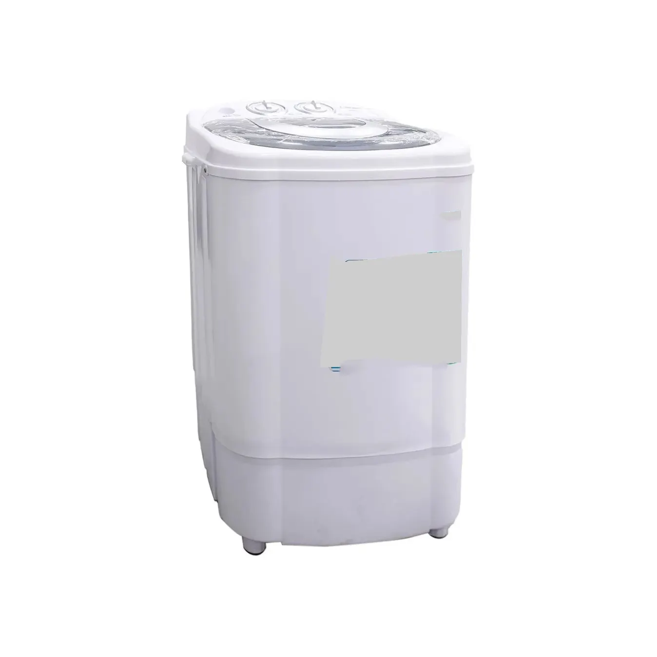 Lavadora de una sola bañera/Mini portátil de lavadora semiautomática con secadora