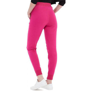 Traje de ropa deportiva informal de verano para mujer, pantalones sólidos de dos piezas, pulóver, sudaderas, diseño plano para comodidad para deportes al aire libre - Product Image 4