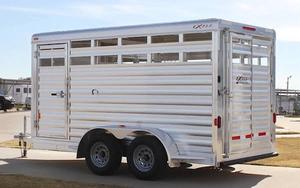 Remolque Utilitario para Ganado Eurostock 326C de 12' NUEVO/USADO, Remolque Semirremolque de Transporte de Ganado Vacuno, Ovino y Porcino de Alta Resistencia, Capacidad de 2745 kg - Product Image 2