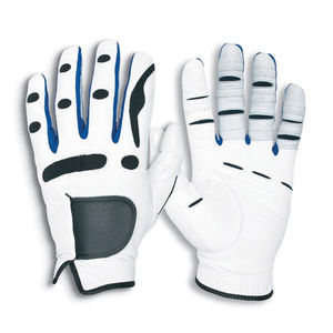 Gants de golf pour hommes au design optimal, fabriqués sur mesure au Pakistan, en cuir véritable réglable, légers, antidérapants, à doigts complets, pour usage sportif - Product Image 2