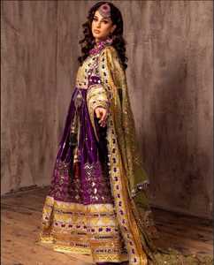 ชุดเดรสงานปาร์ตี้และงานแต่งงานแบบทำมือทันสมัยสำหรับผู้หญิงชาวอัฟกันกุจิ ระบายอากาศได้ดี แขนสั้น ไซส์ใหญ่สำหรับผู้ใหญ่ - Product Image 5