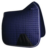Selles et tapis de selle équestres à prix compétitif, étiquetage privé, tissu satiné brillant de luxe pour le sport, tapis de selle fabriqué à bas prix