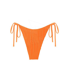 Conjunto de Bikini de Talle Bajo para Mujer, Traje de Baño de Dos Piezas, Ropa de Playa con Técnica de Teñido Liso, 100% Fibra de Bambú Transpirable - Product Image 2