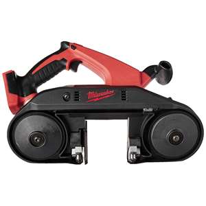 Scie à ruban sans fil alimentée par batterie 18,0 V pour usage industriel et bricolage, outil polyvalent pour couper le métal, les carreaux, le bois, la pierre, la brique, coupe à 45 degrés - Product Image 4