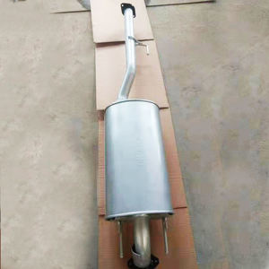 Silenciador de tubo de escape de acero inoxidable para motor de coche usado para Toyota Hilux Vigo 2004 2005 2006 2007 2,7 tubo de escape medio del motor - Product Image 3