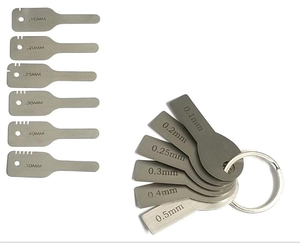 Fabricante IPR Set Medidores Ortodoncia Instrumentos dentales Reducción interproximal Acero inoxidable Ortodoncia dental IPR - Product Image 1