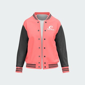Chaqueta Deportiva Estilo Universitario con Logo Frontal para Hombre, Transpirable y de Secado Rápido - Product Image 4