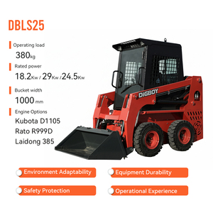 中国卸売 コンパクト クボタディーゼル スキッドステアローダー CE/EPA認証取得 格安ミニローダー販売 - Product Image 2