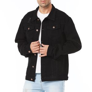 Custom Made Men's <b>Denim</b> <b>Jacket</b> 100% Cotton <b>Denim</b> <b>Jacket</b> for Men Plus Size <b>denim</b> <b>jacket</b> for men - Product Image 2
