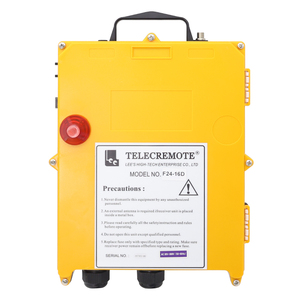 Nhà Máy giá chất lượng cao 16 nút tốc độ kép cần cẩu không dây điều khiển từ xa F24-16D cho cầu trục hoạt động - Product Image 5