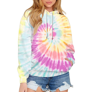 เสื้อมีฮู้ดแบบสวมหัวผ้าฟลีซย้อมสีล้วนสำหรับผู้หญิงคอปกเสื้อมีฮู้ดสำหรับฤดูหนาว - Product Image 1