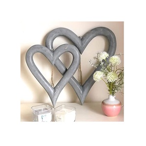 Ornements festifs en bois en forme de cœur rustique, Mini cœur en bois pour la maison, noël et autres décorations de Festival - Product Image 5