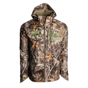 Veste de chasse pour homme en softshell 300g, manches longues, col montant, fermeture éclair, coupe-vent, imperméable, capuche pour l'hiver - Product Image 1