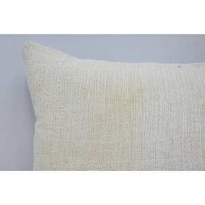 Beige tejido Ikat Patchwork lana almohada 16x24 pulgadas respetuoso con el medio ambiente antideslizante decorativo acento Floral Vintage patrón ropa de cama piso - Product Image 2