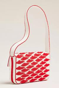 Sac à main rond bohème chic avec perles, accessoire de plage d'été, sac en bois transparent pour femmes - Product Image 3