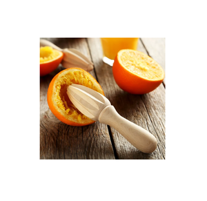 Presse à citron en bois presse-agrumes Cuisine Artisanat design moderne Alésoir au citron au meilleur prix couleur bois naturel - Product Image 3