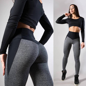 Leggings de Yoga para Mujer, de Cintura Alta, Elásticos, con Costuras, Tejidos, Transpirables, Antibacterianos y sin Costuras - Product Image 4