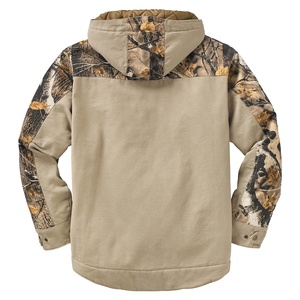 Veste de chasse unisexe légère en tissu softshell Oxford 100% polyester, respirante, imperméable, coupe-vent, évacuant l'humidité - Product Image 3
