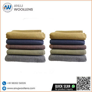 Manta de calamidad de lana tejida tradicional para estilo liso de invierno al mejor precio - Product Image 2