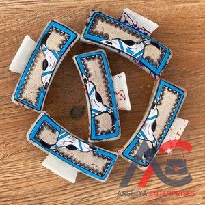 มาใหม่สไตล์ตะวันตกทําด้วยมือเครื่องมือหนังผมกรงเล็บคลิปจริงทําด้วยมือหนังผมPinsอุปกรณ์เสริมสําหรับผู้หญิงและสาว - Product Image 1