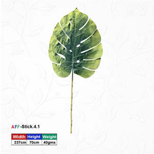 Hoja Seca Artificial de Monstera Verde AFF-Bunch-4.1 - Product Image 1