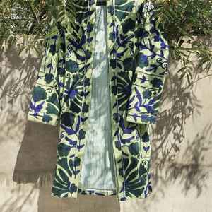 Kimono Bordado Suzani Superventas 2025, Bata de Estilo Bohemio, Ropa de Salón y de Playa, Precio al por Mayor - Product Image 5