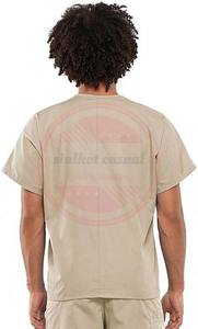 ชุดยูนิฟอร์มพยาบาลผ้าคอตตอนผสมโพลีเอสเตอร์สำหรับบุรุษ  ขายส่ง ชุดสครับแขนสั้นสำหรับบุรุษ พยาบาล และแพทย์ - Product Image 3