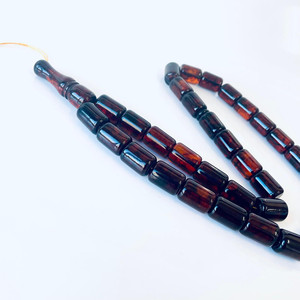 ลูกปัดสวดมนต์สีเหลืองอำพันอิสลามเชอร์รี่ธรรมชาติ Baltic อำพันมิสบาฮา - Product Image 3