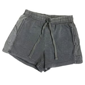 Personnalisé Cordon Coton Vintage Lavé À L'acide Shorts Strass Imprimer Shorts Dtg Imprimer Sweat Stone Wash Shorts pour Hommes - Product Image 3