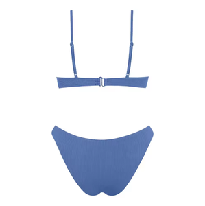 2 Piece Bikini Spaghetti Strap Swimsuits Solid Color Bathing Swimwear Triangle Bathing Suit Sexy Bikinis <b>for</b> <b>Women</b> - Product Image 6