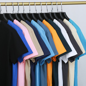 T-shirt décontracté pour homme, coupe ajustée, polyester/coton, respirant, livraison DDP - Product Image 1