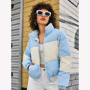 Premium Quality Woman Puffer <b>Jacket</b> Custom Logo & Size Winter Warm 'Breathable' Woven Puffer <b>Jacket</b> - Product Image 6