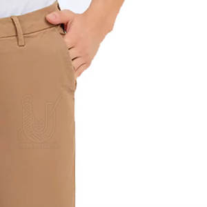 Pantalones Chinos de Algodón 100% para Hombre, Corte Recto, Casuales, Ligeros, de Tiro Medio, para Uso en Exteriores y Entrenamiento, Talla Personalizada - Product Image 6