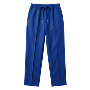 Men's Korean Style <b>Drawstring</b> Semi-Formal Pants Loose Fit Breathable Smart Casual Office Wear <b>Trousers</b> - Product Image 6