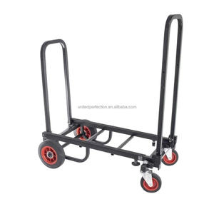 Troli Lipat Multifungsi Tugas Berat 8-in-1, Troli Konvertibel, Troli Dorong/Platform yang Dapat Disesuaikan, Troli Peralatan yang Dapat Disesuaikan - Product Image 6