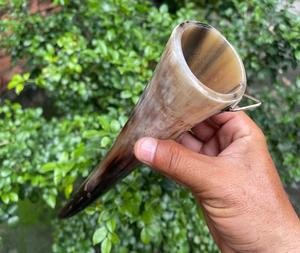 Buffalo Horn Plant Pot for <b>Party</b> <b>Decoration</b> Wedding and Design Piece and Hot Sale Product Natural Horn Color - Product Image 1