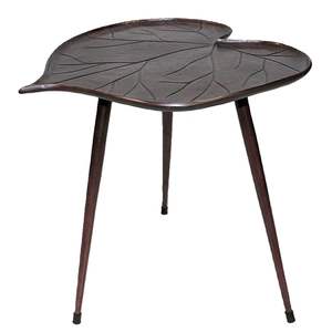 Table basse en aluminium de haute qualité pour la décoration de la chambre Tables à thé en métal de conception simple indiennes faites à la main - Product Image 1